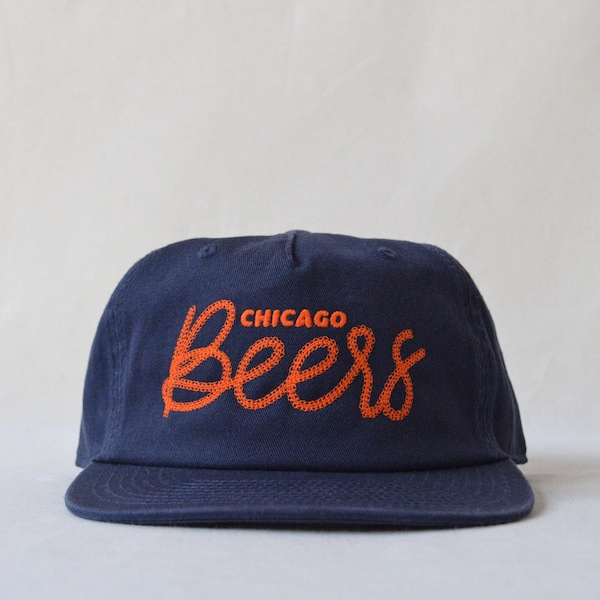 class five panel cap with custom matte embroidery