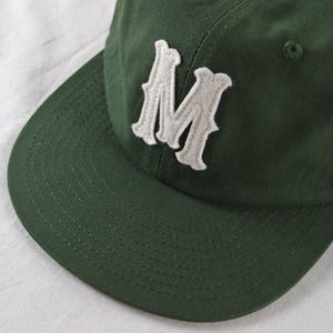 brushed cotton field trip hat with custom wool felt lettering image 6
