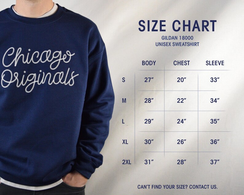 Sudadera de cuello redondo con bordado de cadeneta personalizado imagen 9