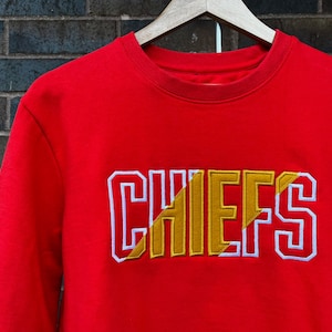 chiefs organic cotton heavy weight sweatshirt