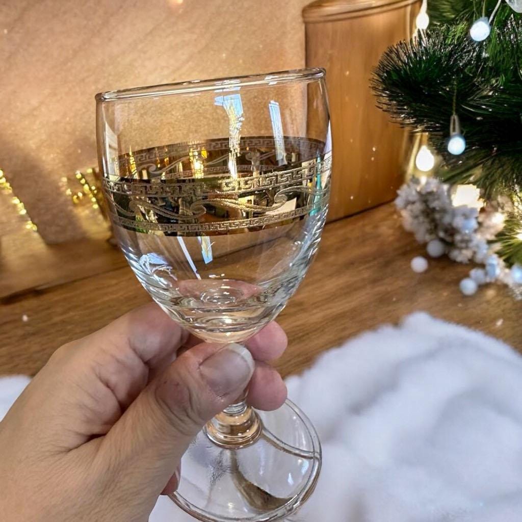 Wine Glasses J Preziosi Lavorato a Mano Made in Italy - Etsy