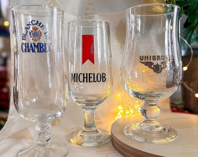 Stemmed Beer Glasses Set - Elevate Your Enjoyment, Choose Your Favorite or Grab the Bundle for Extra Cheers!