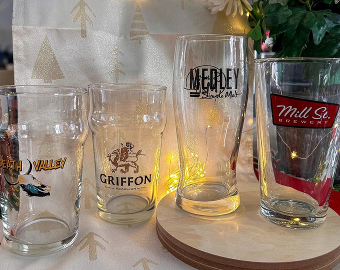 Beer Pints Set - Pick Your Favorite or Bundle Up for Extra Cheers! Diverse Styles for Every Beer Enthusiast's Collection