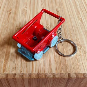 Target Runner Cart Keychain Custom Collectible Character Hot Wheels Matchbox Accessories