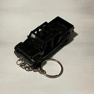 Jeep Gladiator Keychain Car Custom Collectible Hot Wheels Matchbox Accessories
