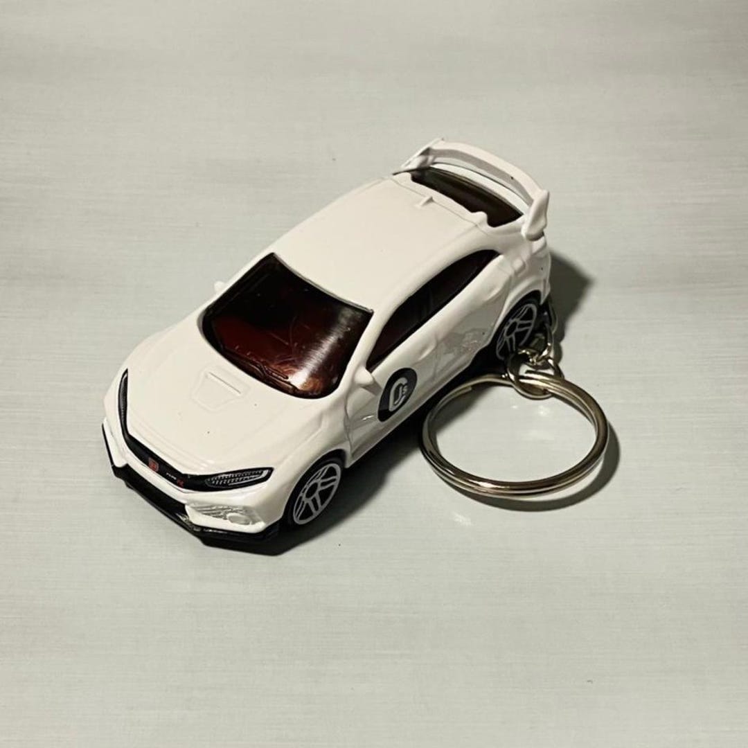 Honda Civic Type R Keychain Car Custom Collectible Hot Wheels Matchbox ...
