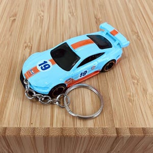 Ford Mustang Keychain Car Custom Collectible Hot Wheels Matchbox Accessories