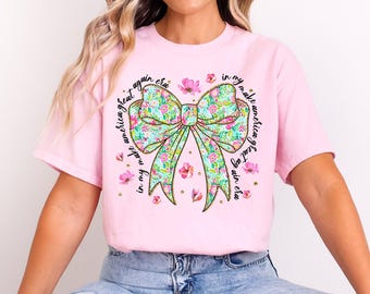 Camiseta con lazo grande de Trump, chica Trump de moda, estampado de estilo vintage, camiseta republicana MAGA, presidente 47, camiseta postelectoral, camiseta inaugural