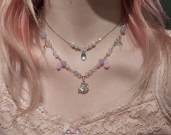 Melanie Martinez "Crybaby" Inspired Necklace Set Handmade