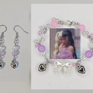 Melanie Martinez "K-12" Inspired Bracelet & Earring Set Handmade Jewellery