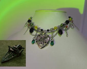 Pierce The Veil &quot;The Jaws Of Life&quot; Inspired Gothic Necklace Emo Alternative