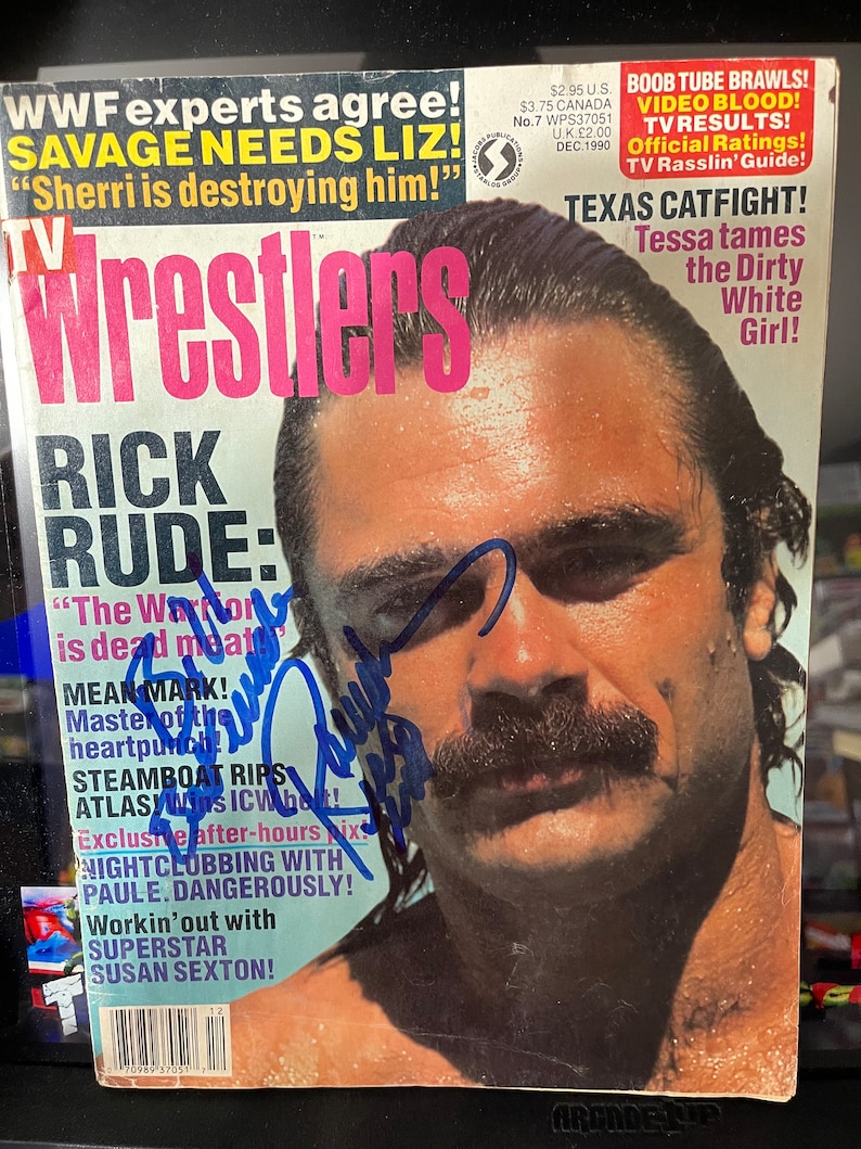 Mystery Signed Autograph Wrestling WWE 8x10 Photo - Etsy