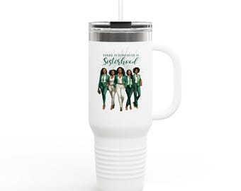 There Is Strength in Sisterhood  Travel Tumbler