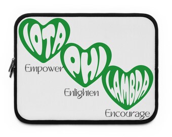 Iota Phi Lambda Empower, Enlighten, Moedig-laptophoes