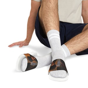 Brothers Men&#39;s PU Slide Sandals