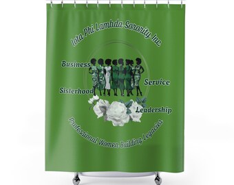 Iota Phi Shower Curtain