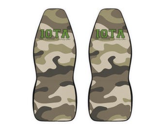 Iota Camo Car Seat Covers