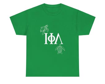 Iota Phi Lambda Turtle Emblem Tee