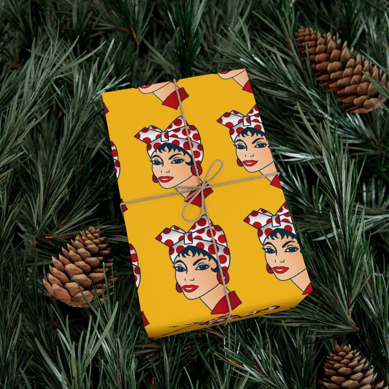 Arepa Gift Wrapping Paper | Venezuelan Art | Latin Heritage | Bold ...