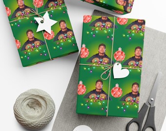 Christmas Movies | National Lampoon | Clark Griswold | Holiday Comedy Wrap | Matte & Glossy Finish