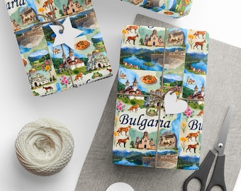 Carta da regalo bulgara / Costa del Mar Nero / Martenitsa / Carta da regalo culturale / Rosa bulgara
