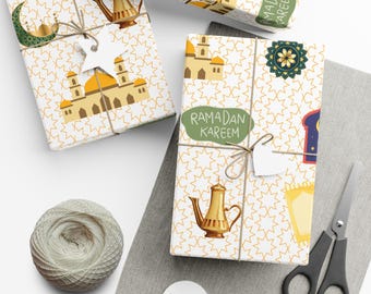 Ramadan Blessings Gift Wrapping Paper | Islamic Eid Celebrations