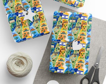 Carta da regalo Israele / Muro Occidentale / Inizio di Davide / Gerusalemme / Ramo d'olio