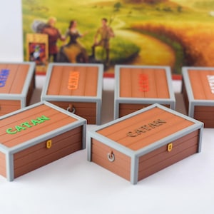 Spelersboxen voor CATAN – thematisch, praktisch en direct klaar voor gebruik