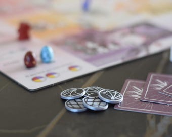Wyrmspan Upgrade: 3D Printed Action Tokens (45x)