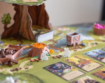 Everdell Upgrade Kit: Unique 3D Printed Game Pieces