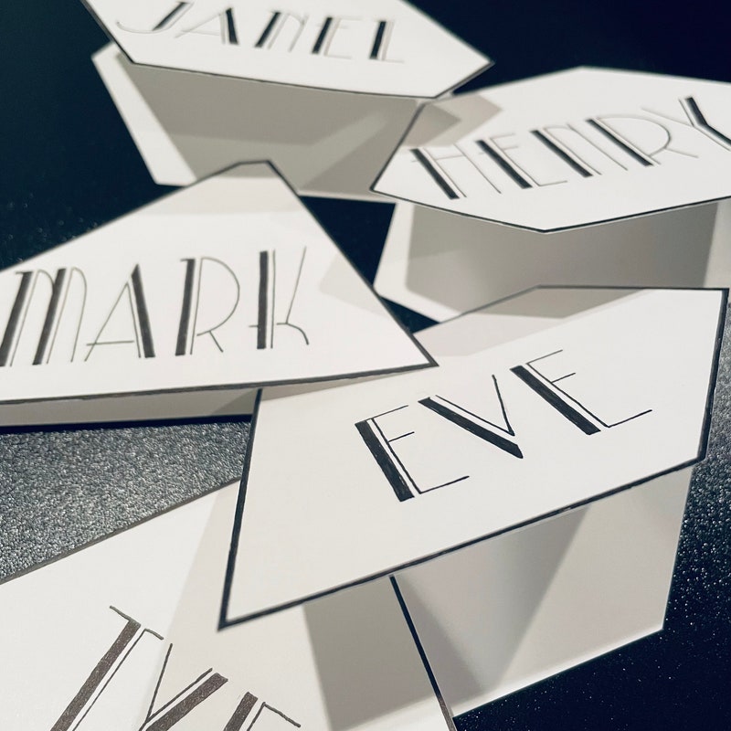 Gatsby Seating Chart Etsy