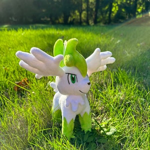 New Original Pokemon Center Shaymin Sky pattern Plush toy Soft Stuffed  Animals doll Children's Birthday Gifts - AliExpress