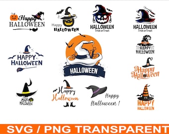 Halloween SVG Bundle: Pumpkin Clipart, Fall Digital Files