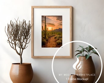 Maquete de quadro único, decoração moderna, maquete de 1 quadro, maquete, maquete de quadro, maquete de interior, maquete editável, maquete de interior estilizado, arquivo PSD