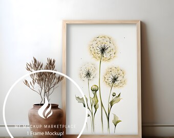 Maquete de quadro único, decoração moderna, maquete de 1 quadro, maquete, maquete de quadro, maquete de interior, maquete editável, maquete de interior estilizado, arquivo PSD