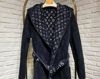 Jackets - Clothings  Hooded wrap coat, Casual style, Louis vuitton