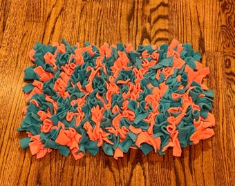 Large Fleece Snuffle Mat – Foraging Enrichment Toy for Pets (12x18in)