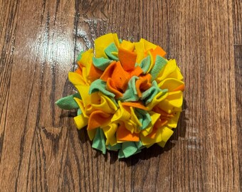Snuffle Ball: Interactive Treat Dispenser - Foraging Enrichment Toy