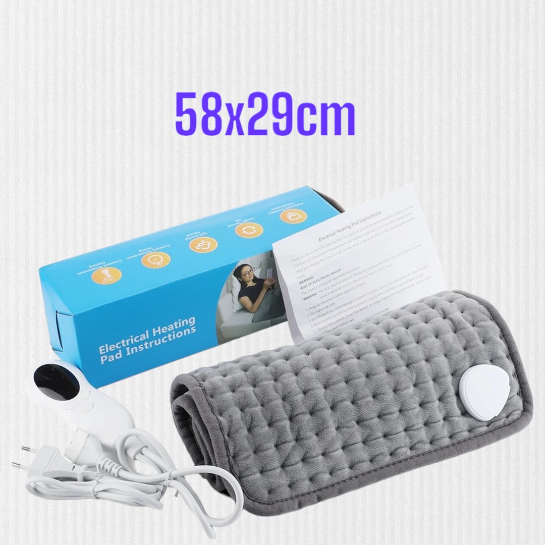 Electric Heating Pad Massager Therapy for Body Abdomen Back Etsy