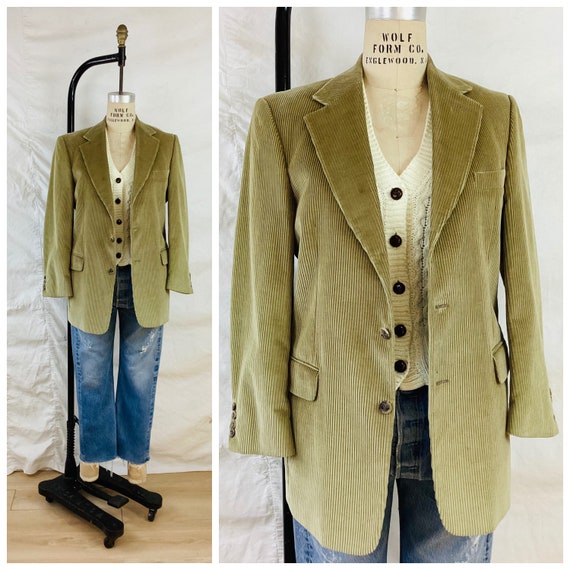 Vintage CORDUROY Jacket / Sports Coat / Sports Jac