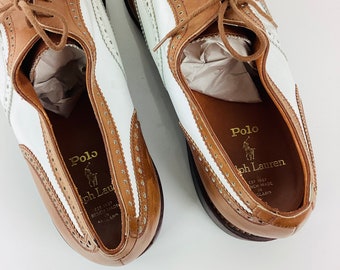 Polo by Ralph Lauren Brown and Cream Oxfords box included Polo Ralph Lauren | Shoes | Polo By Ralph Lauren Brown And  main image 4