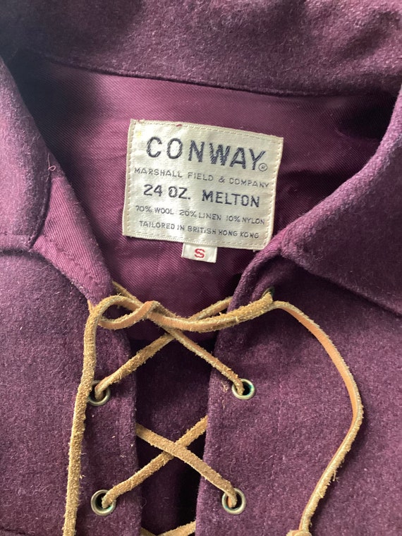 Vintage 1950s LACE UP Melton Wool Pull Over Shirt - Etsy