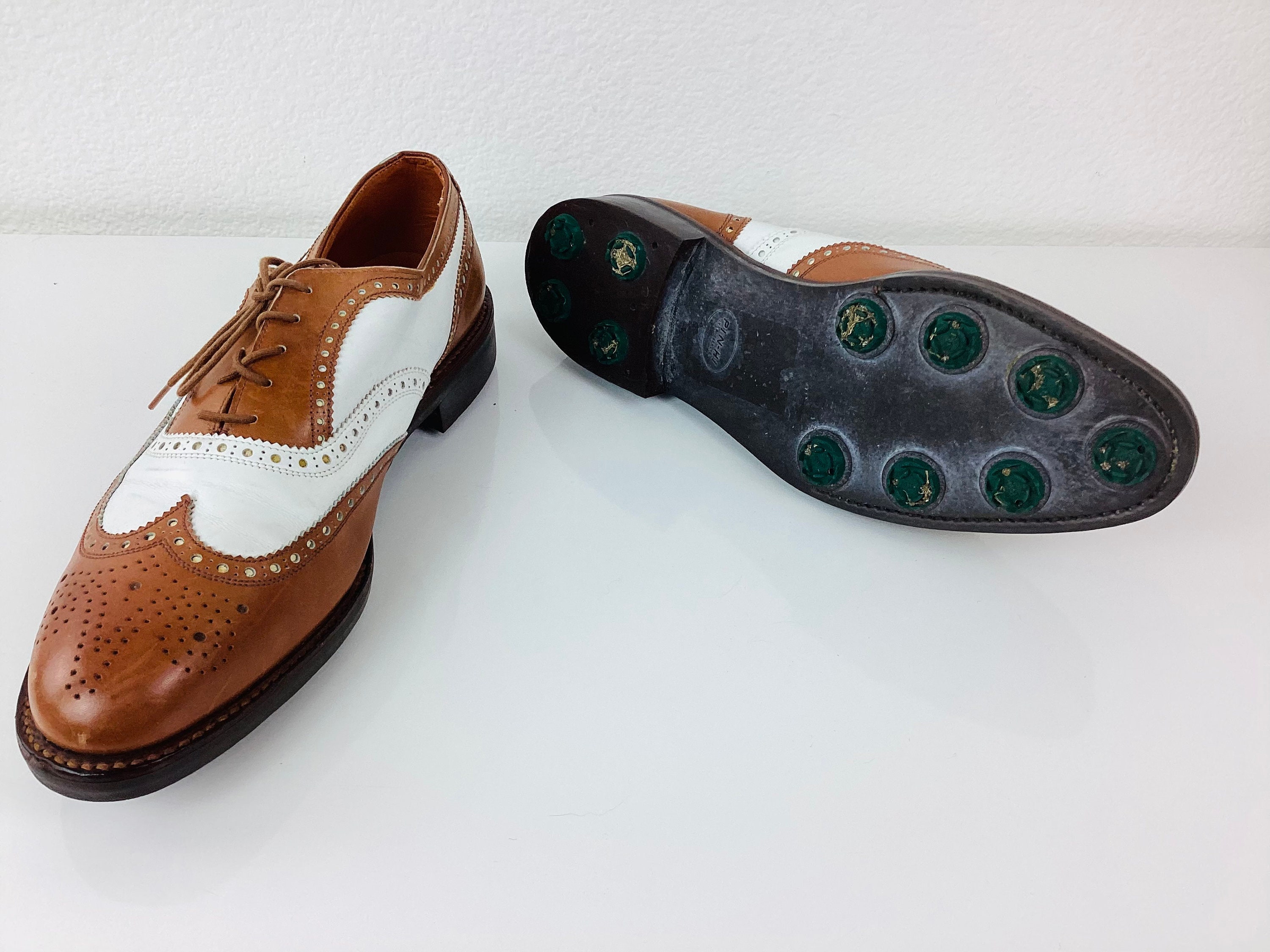 Polo Ralph Lauren Shoes Mens 12 D Brown White Torrington Wingtip Brogue Oxford POLO RALPH LAUREN Crockett & Jones Brown | Mercari main image 2