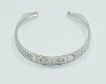 Bracciale in argento Hmong