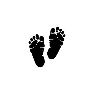 Babystapje \ svg, pdf, png, ai, jpeg |  element voor babyshowerontwerp gender reveal party kaart banner vector