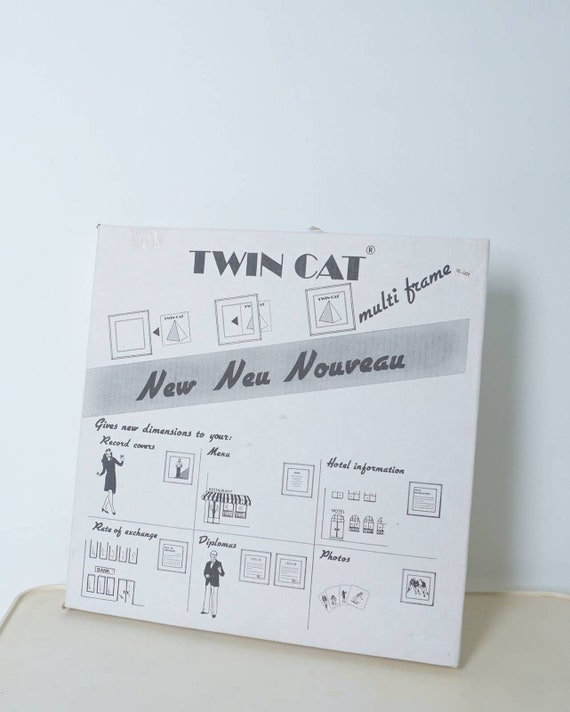 1980s Twin Cat Multiframe New Neu Nouveau NOS and 