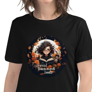 I Read Banned Books | Smart Girl | Ermächtige sie | Buch Liebe | Ich liebe es zu lesen | Kein Buchbann | Wage es zu wissen | Banned Books Rock