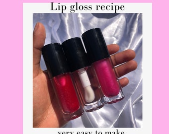 Recept voor lipgloss (slechts 4 ingrediënten!)