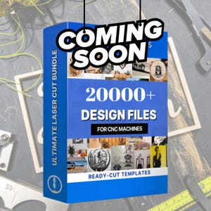 COMING SOON- 20000 Design Laser Cutting Package,   Dxf - Svg - Cnc - PNG, Designs suitable for special occasions and personalization
