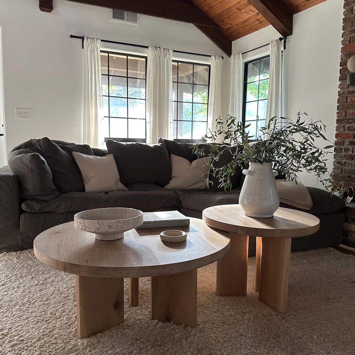 White Oak Nesting Tables - Etsy